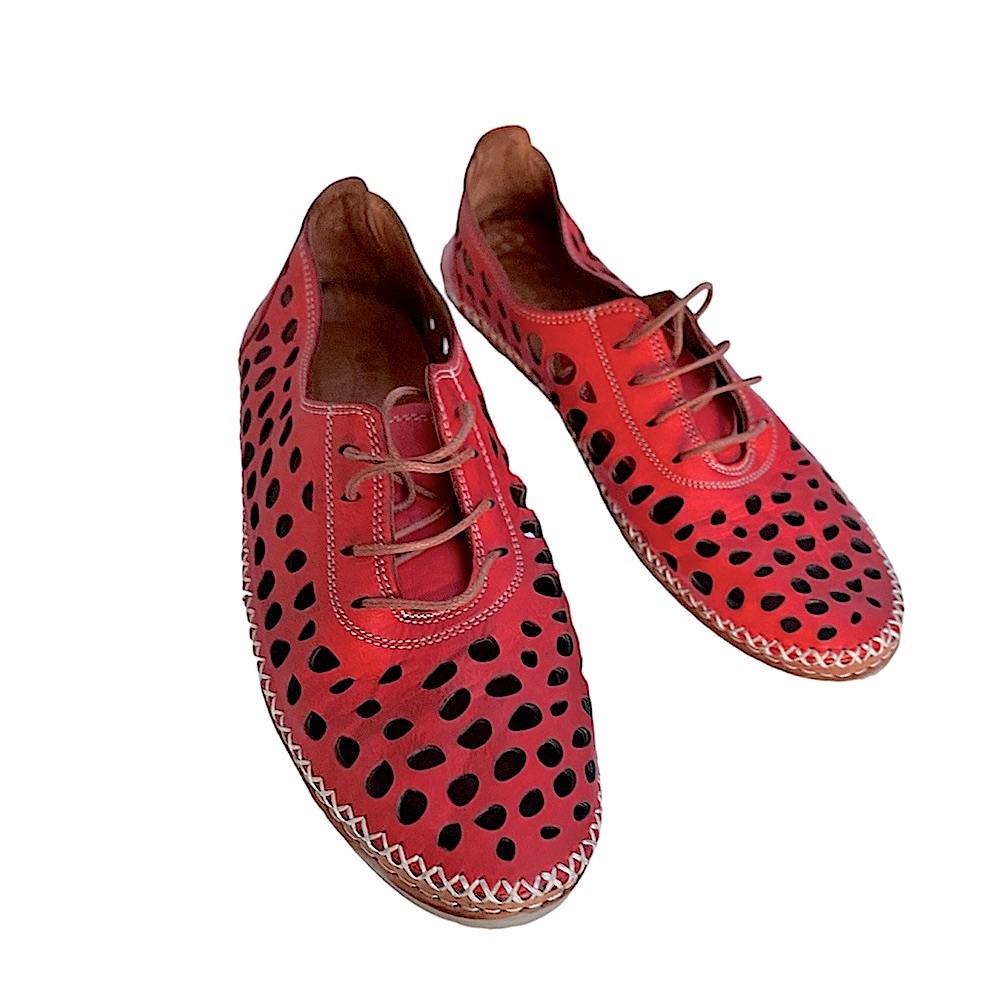 Spring Step Bernetta Loafer In Red - image 1